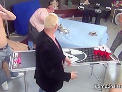 Huge Fat Man Gets Lucky With 3 Hot Porno Chicks