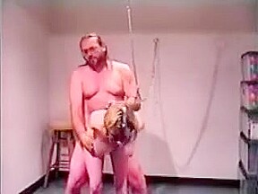 Huge breasts blonde Candy Manson gets flogged