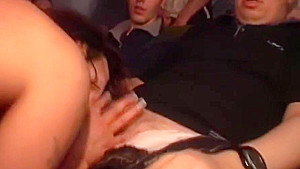 Hungarian Gipsy Monika Fisting and Bukkake Sex Party