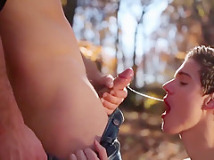 Hunky Dudes Nail A teen 18+