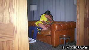 Husband Sends Kymberlie Rose Over To Suck A Bbc