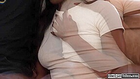 I have a plan to fuck my ebony roommate and it involves porn