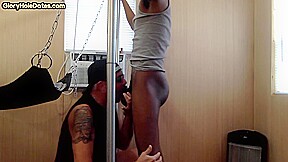IR gaydaddy barebacked in sling by BBC dude after BJ