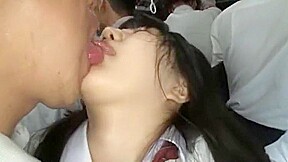 Incredible Japanese chick Chie Maeda in Fabulous Doggy Style, College JAV clip