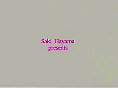 Incredible Japanese chick Saki Hayama in Crazy Blowjob/Fera, Threesomes JAV scene