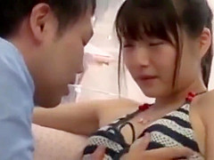 Incredible Japanese whore in New JAV scene, check it