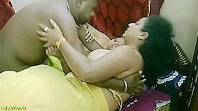 Indian Bengali Boy Getting Scared To Fuck Two Milf Bhabhi !! Best Erotic Threesome Sex
