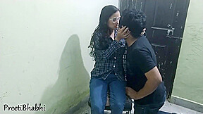 Indian Wife Jerking Big Cock Sucking Him Off For Cum