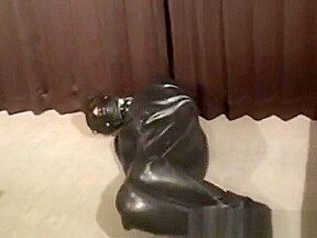 Inescapable Leather: Sleepsack Trapped