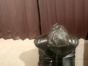Inescapable Leather: Sleepsack Trapped