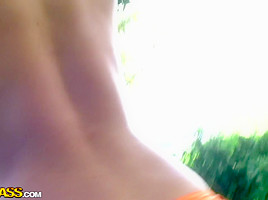 Ivanka & Liana & Michelle & Priscilla & Vendy & Zora in college sex scene of a couple fucking outdoors
