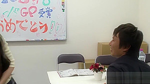 JAVHUB Ren Azumi fucked by her two teachers