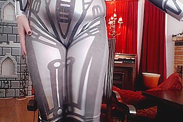 Jane Judge In Janebots Captive Foot Bitch With Robot 18 Min