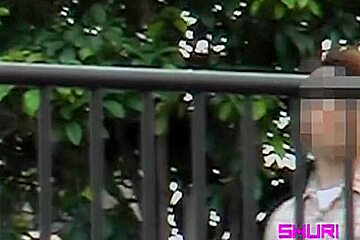 Japan sharking affair with affectionate oriental tramp being caught of her guard