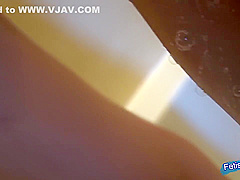 Japanese Babe Takes A Hot Shower And Finger Her Hairy Cunt