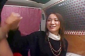 Japanese CFNM Japanese girl watches stranger jerk catches 3