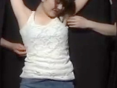 Japanese girl tickle torture