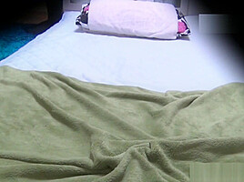 Japanese teen 18+ Pees On Bed