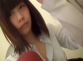 Japanese teen 18+ makes a video of herself masturbating at home 