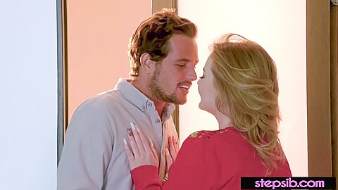Jealous teen 18+ Stepsisters Get Stepbros Big Cock For Xmas