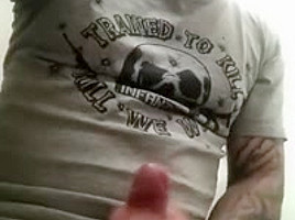 Jerking off at work