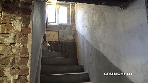 Jess Fucked Raw By Straight Ebony Dude In Basement - CrunchFrenchBareback