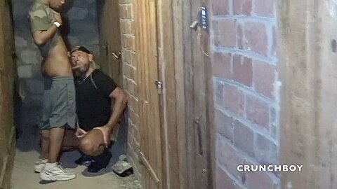 Jess Fucked Raw By Straight Ebony Dude In Basement - CrunchFrenchBareback