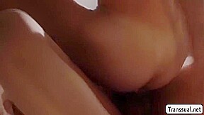 Jessy Dubai - Big Ass Shemale Stepmom Licks And Fucks Stepsons Tight Ass