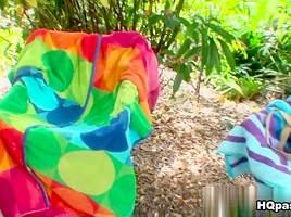 Josh & Mandy Hudson in Pitchin tents Video