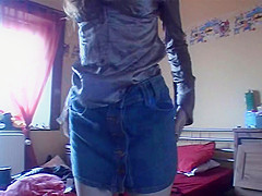 Juliette homemade getting dressed