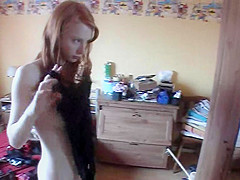 Juliette homemade getting dressed