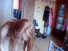Juliette homemade getting dressed
