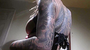 Karma RX strapon pegging michael vegas and making his butthole gape ffist