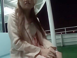 Kinky Asian teen 18+ Flashing