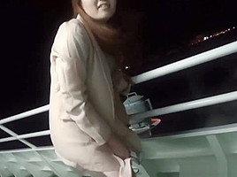 Kinky Asian teen 18+ Flashing