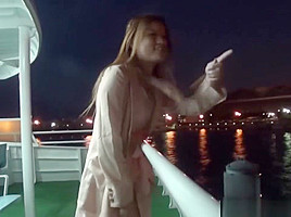 Kinky Asian teen 18+ Flashing