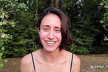 Kinky Brazilian Girl Gets Off In Nature With Odd Objects