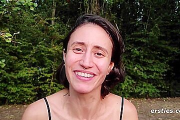 Kinky Brazilian Girl Gets Off In Nature With Odd Objects