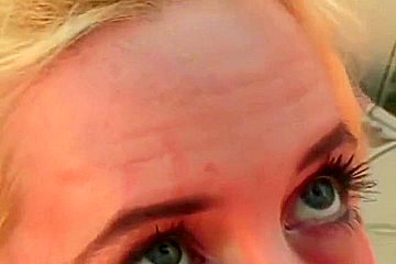 Kinky Dude And Blonde Get Fuck Outdoors