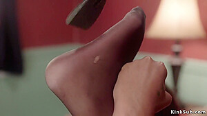 L A S - Vegas Sluts Anal Group Fucked Hogtie