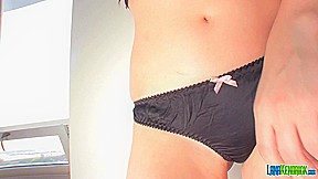 Lana Kendrick - Black Swirl Bra 1