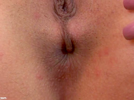 Large Dildo Stretching her Pussy to Orgasm