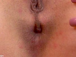 Large Dildo Stretching her Pussy to Orgasm