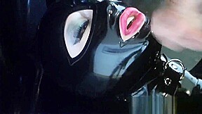 Latex orgasm