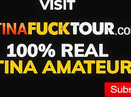 Latina Fuck Tour - Super Tight 18yo Takes Big Dick Anal First Time