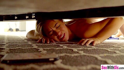 Latina Stepsister Gets Stuck And Fucked By Stepbrother