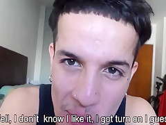Latino Boy Now Loves Big Cocks Gets Fucked By Two Guys