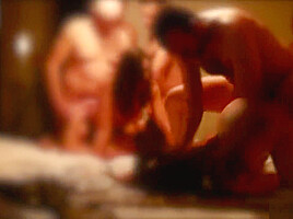 Le Fight Club II - Three teens 18+ girls in an amateur gangbang