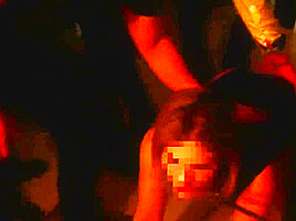 Le Fight Club II - Three teens 18+ girls in an amateur gangbang