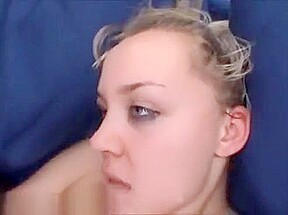 Leashed babe gets mouth fucked and facials in restaurant